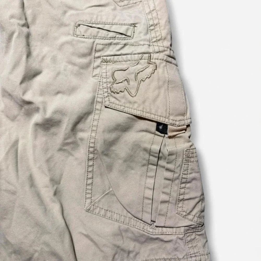 Fox Racing‎ Beige Moto Tactical Cargo Shorts Size 44 (13in inseam)